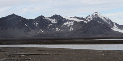 The Walrus beach at Poolepynten, Savlbard