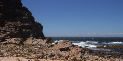 Sea cliffs at Cape Point