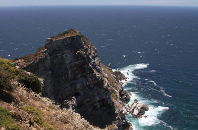 The actual point of the Cape of Good Hope