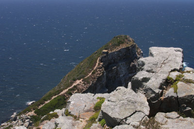 The actual point of the Cape of Good Hope