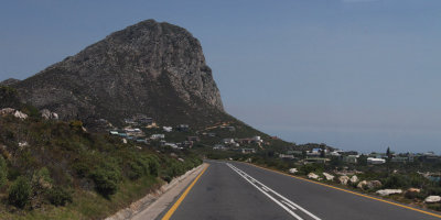 On the road heading for Betty's Bay