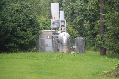 pump station from easement