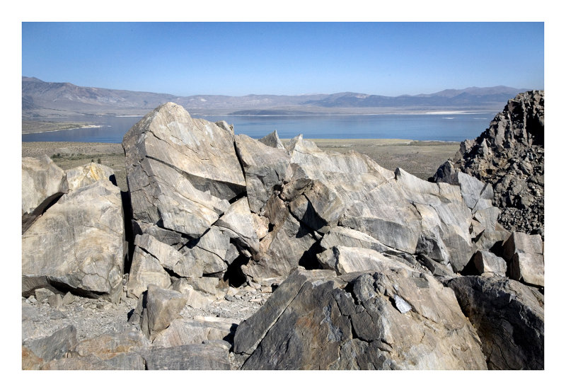 Above  Mono lake