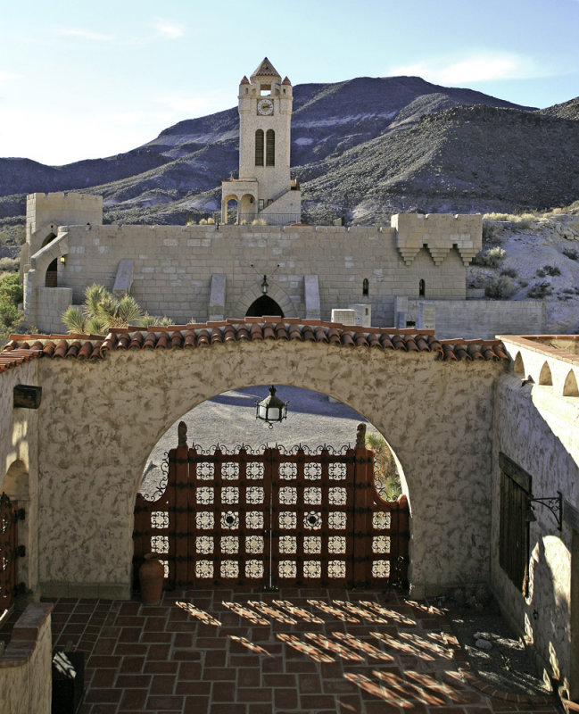 Courtyard,  Scottys castle