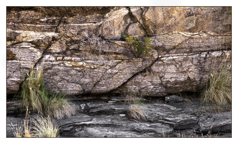 Dry stream bed