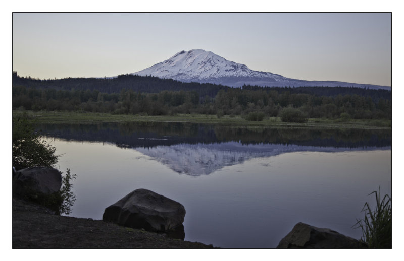 Twilight, Mt. Adams