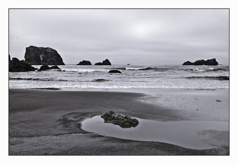 Dreary , cold, and windy day