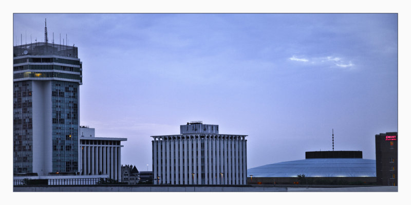 Skyline, Downtown Wichita at Dawn