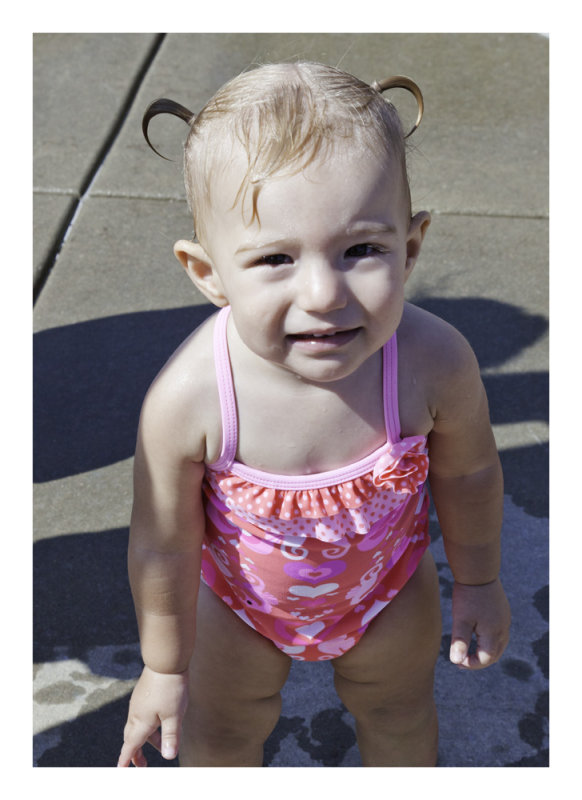Wet and happy
