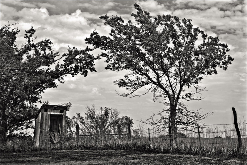 Abandoned Outhouse