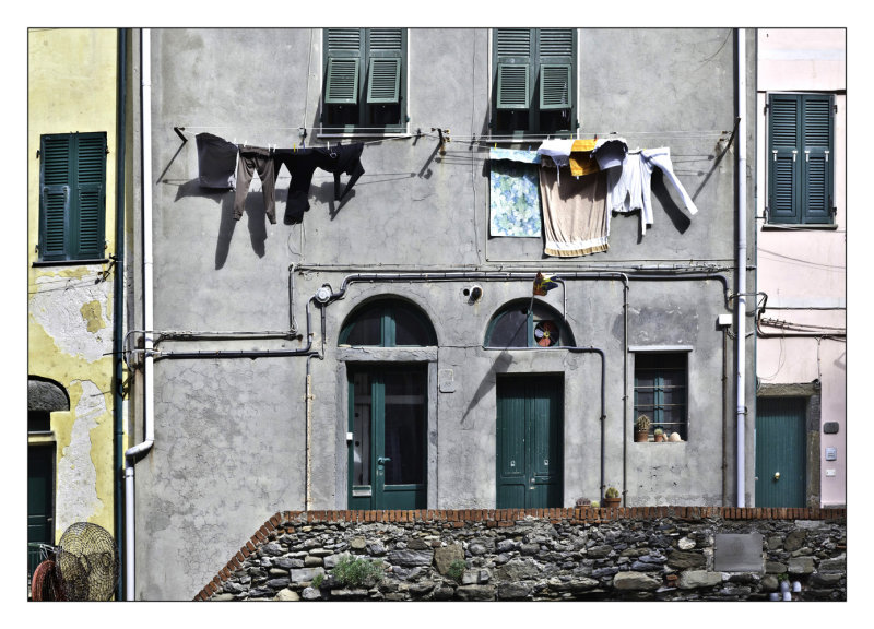 Riomaggiore dwellings