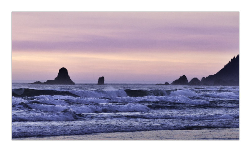 Waves with spume
