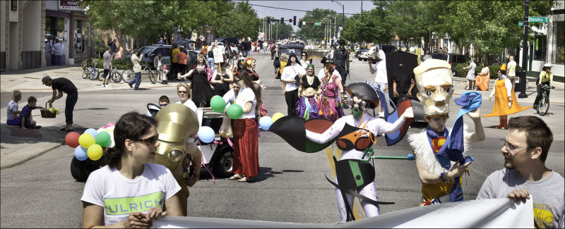 The parade