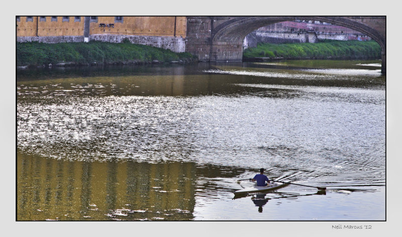 Arno, Late Afternoon, Florence 