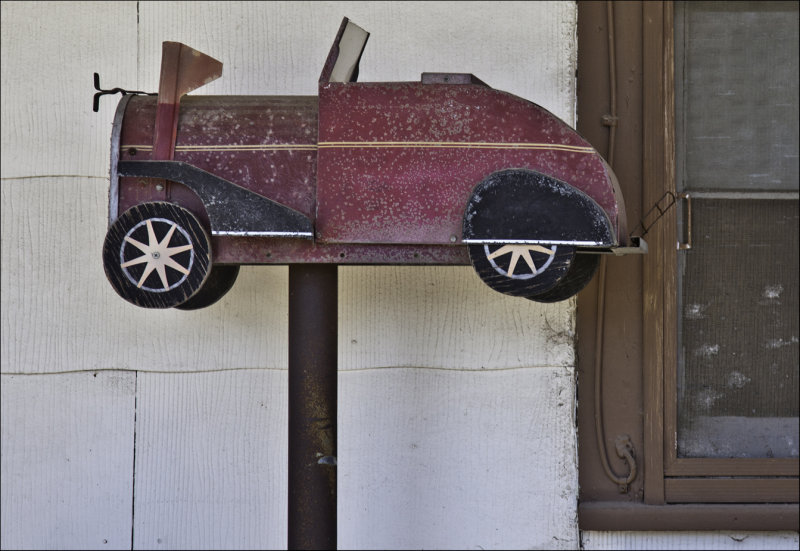 Mail box,  Kechi,  Kansas.