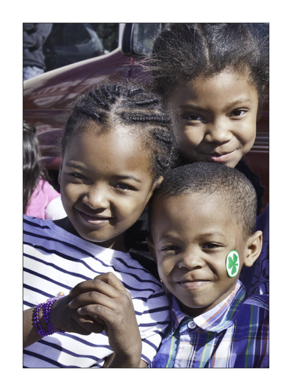 Three children