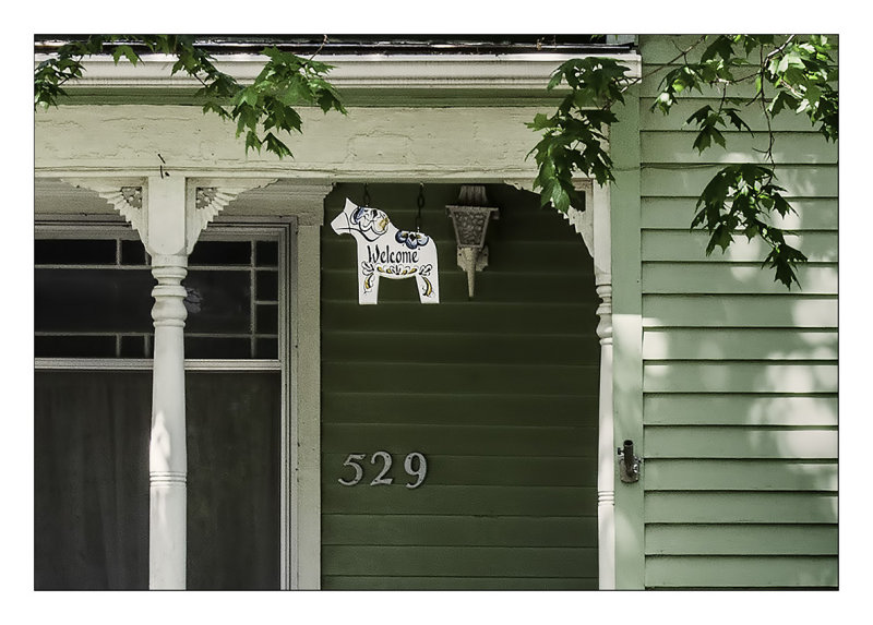 Lindsborg  cottage detail
