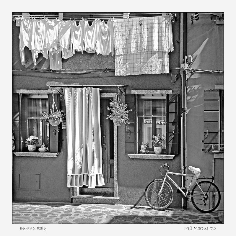 Burano house front 