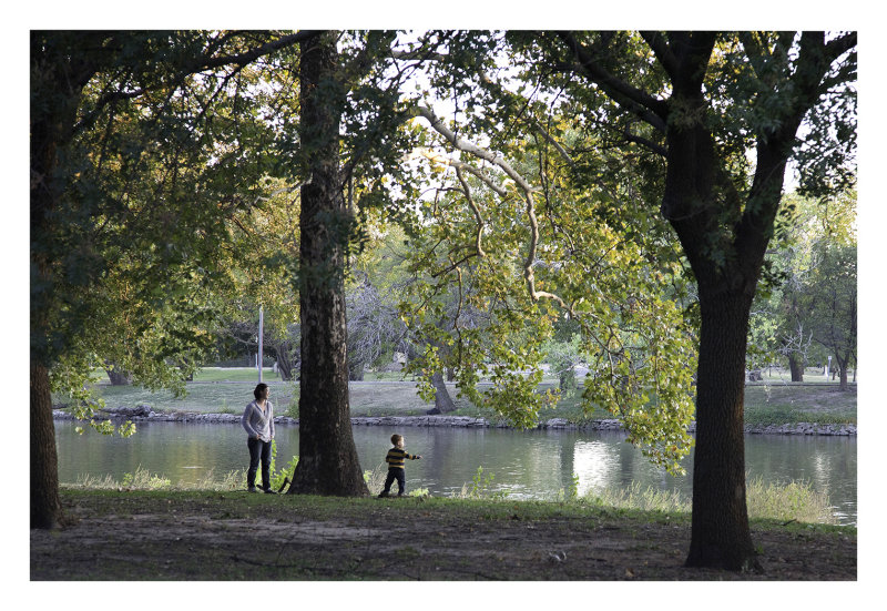 By the Arkansas River