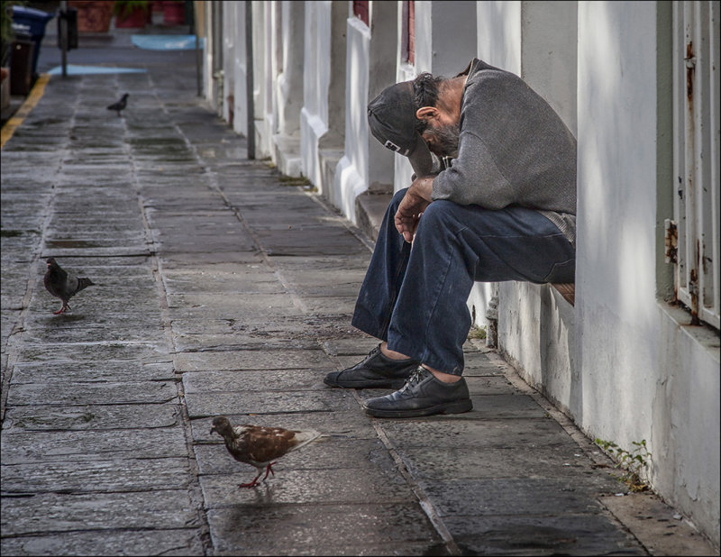 Homeless in  San Juan