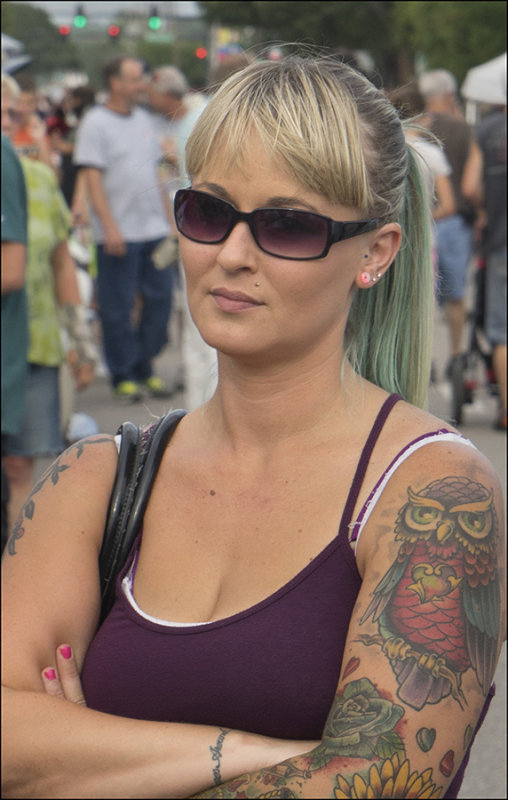 Well Decorated Woman