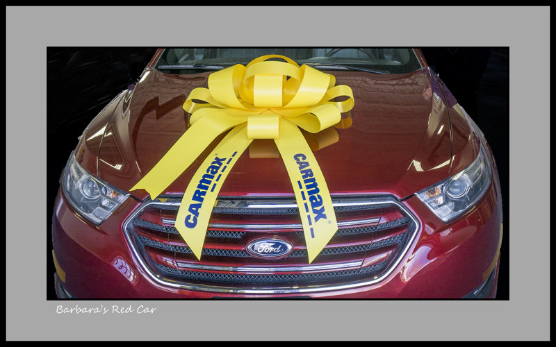Barbaras Red Car