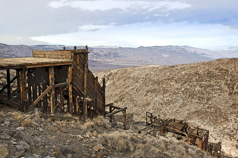 Skidoo mine remains