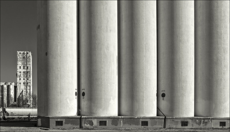 Silo and Grain Elevator Detail