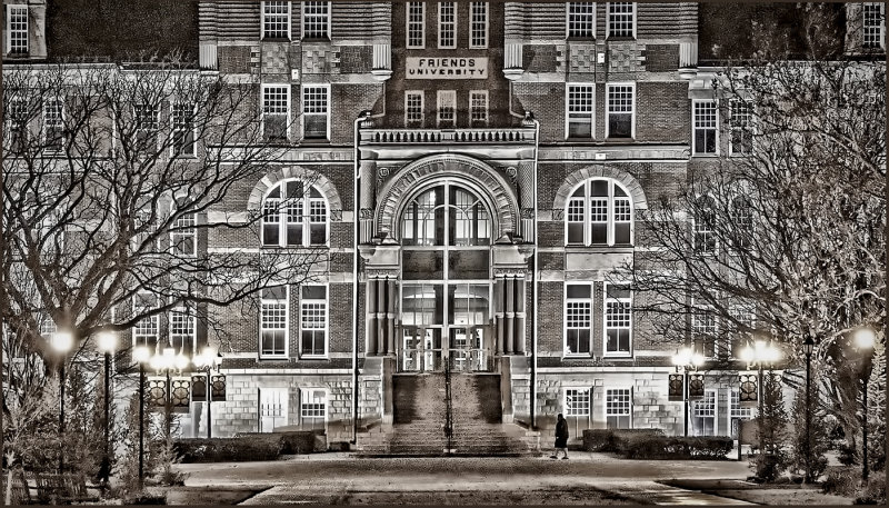 Entrance,  Friends University