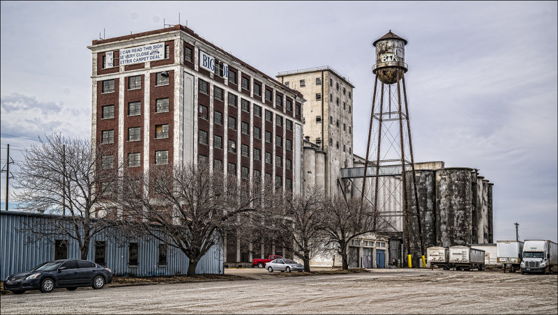 Rundown Industrial Area