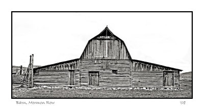 Mormon Row barn