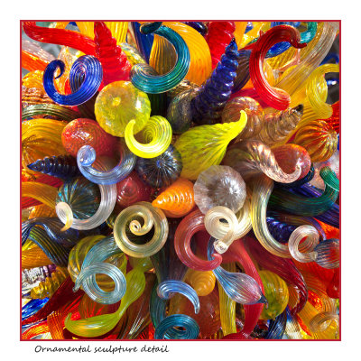 Chihuly Glass Sculpture 