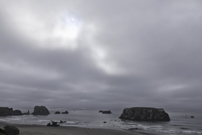 Dreary afternoon, Bandon,  OR