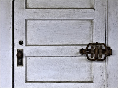 Post Office door detail