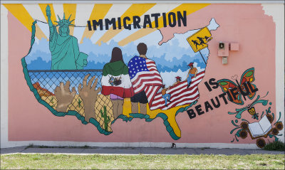 Immigration Mural