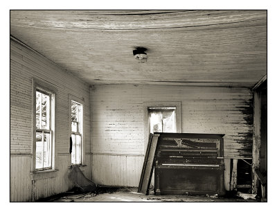 Empty church, Burbank, OK