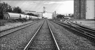 RR Tracks, Grain elevators, Wichita