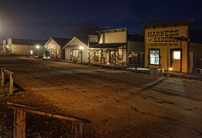 The Main Street in Old Cowtown Museum
