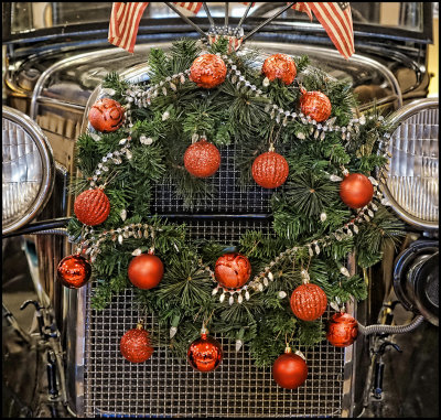 Decorated Ford Detail