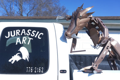 Jurassic Art in Rose Hill, Kansas