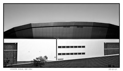 Wichita Arena, Rear View