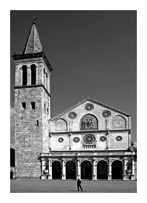 Spoleto's  Cathedral of Maria Assunta (1227)