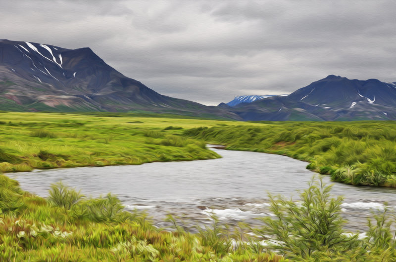 Brar and mountains