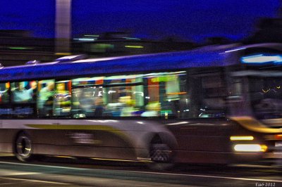 On a bus