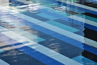 Into blue