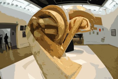 Sculpted