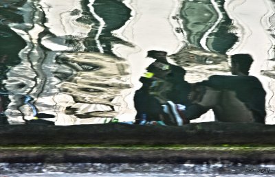 Chilling on Canal Saint-Martin VI
