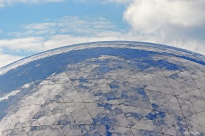 Globe in Parc de Villette