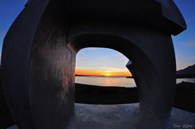 Sculpted sunset III