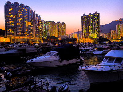 Aberdeen Typhoon Shelter, Hong Kong